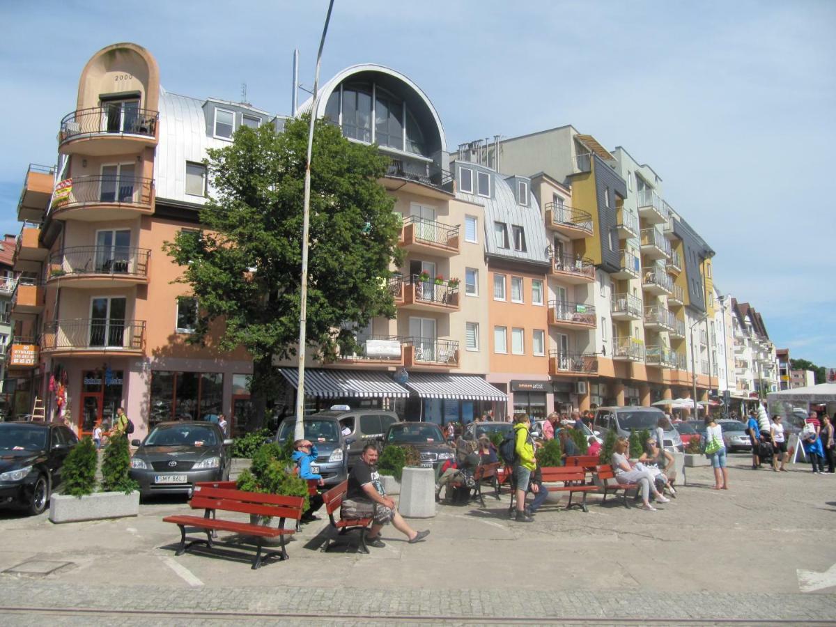 Apartament Z Balkonem Przy Latarni 150M Od Morza Kołobrzeg Kültér fotó